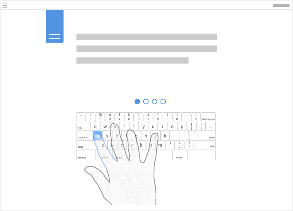 typing fingers lf